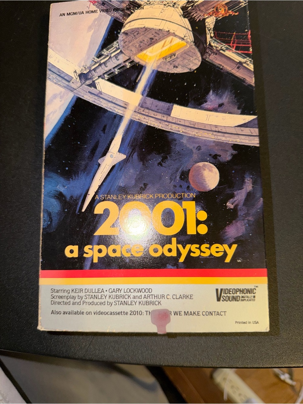 2001: A Space Odyssey VHS Tape